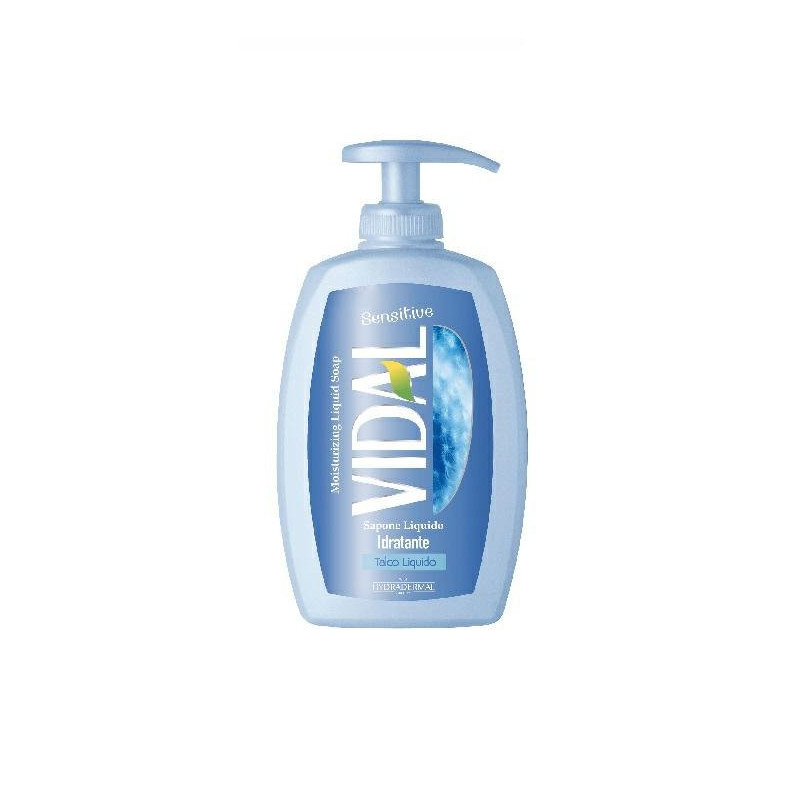 Vidal sapone liquido ml.300 talc o