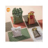 Sacchetto metallizzato cm.20x35 perlato pave 