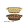 Cesto ovale con manici cm.46x36x 12 art.434816