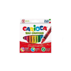 Carioca pastelli cera pz. 12