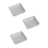 Piatto mini polpa cellulosa bio cm.6,5x6,5 pz.50 finger food