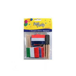 Bandierine stecchini aperitivo p z.36