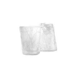 Bicchieri plastica biodegradabile pla cc.200 imbustato singolarmente