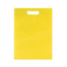 Shopper bio/compost cm.40+10x60 manico asola giallo