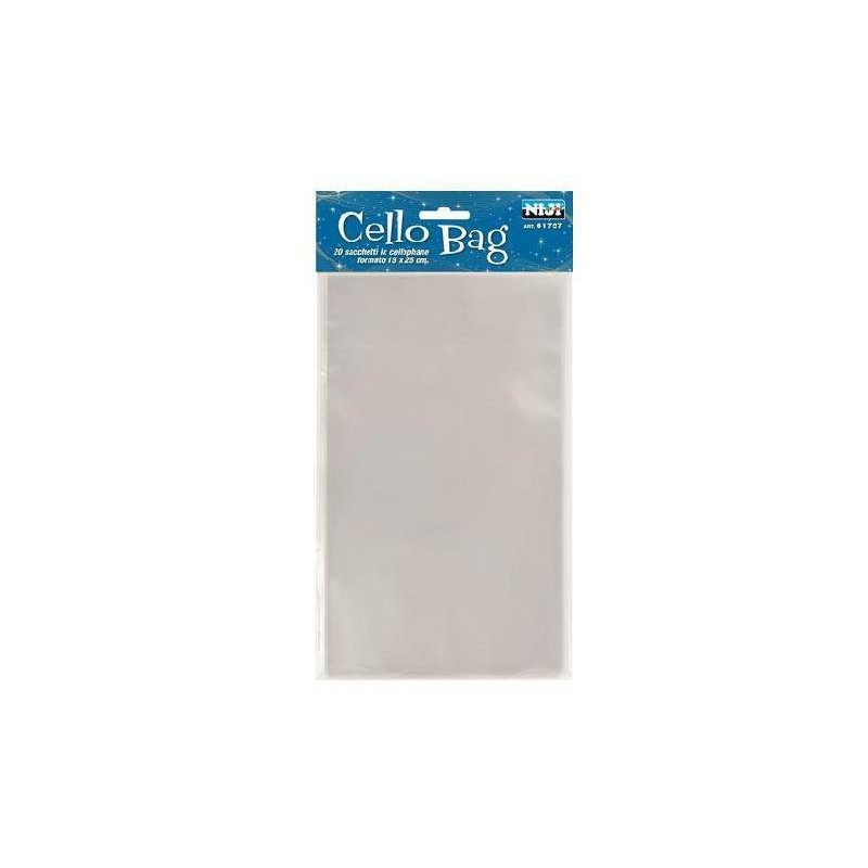 Sacchetti crystal cm.15x25 pz.20
