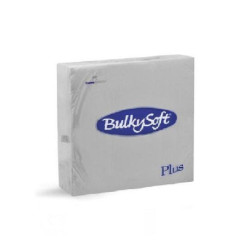 Bulky soft tovaglioli 2 veli cm.38x38 plus pz.40 grigio