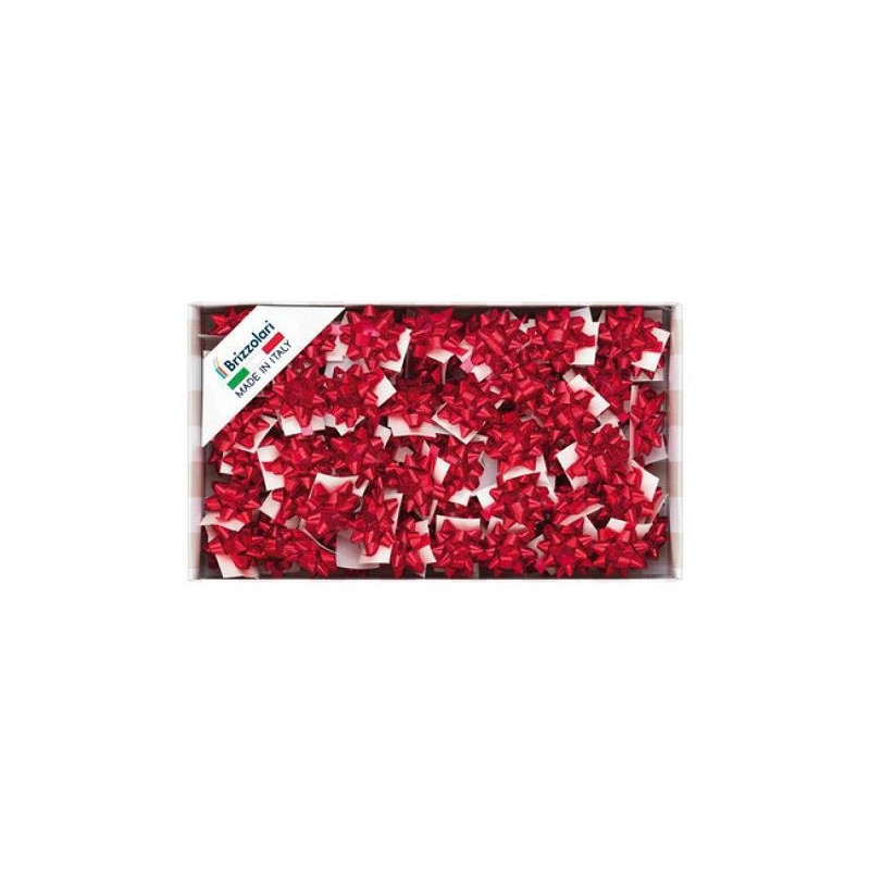 Coccarde mm. 6,5 pz.100 art.2970 lucide rosso