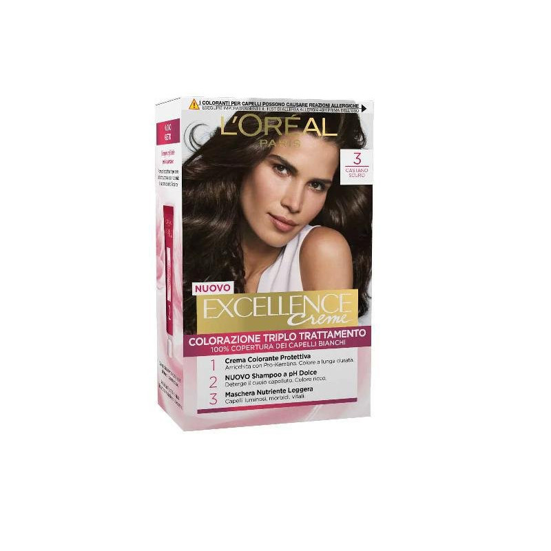 Excellence creme n. 3 castano sc uro