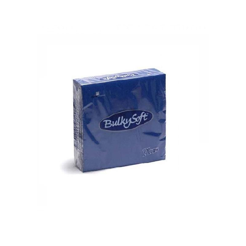 Bulky soft tovaglioli 2 veli cm. 33x33 pz.50 blu