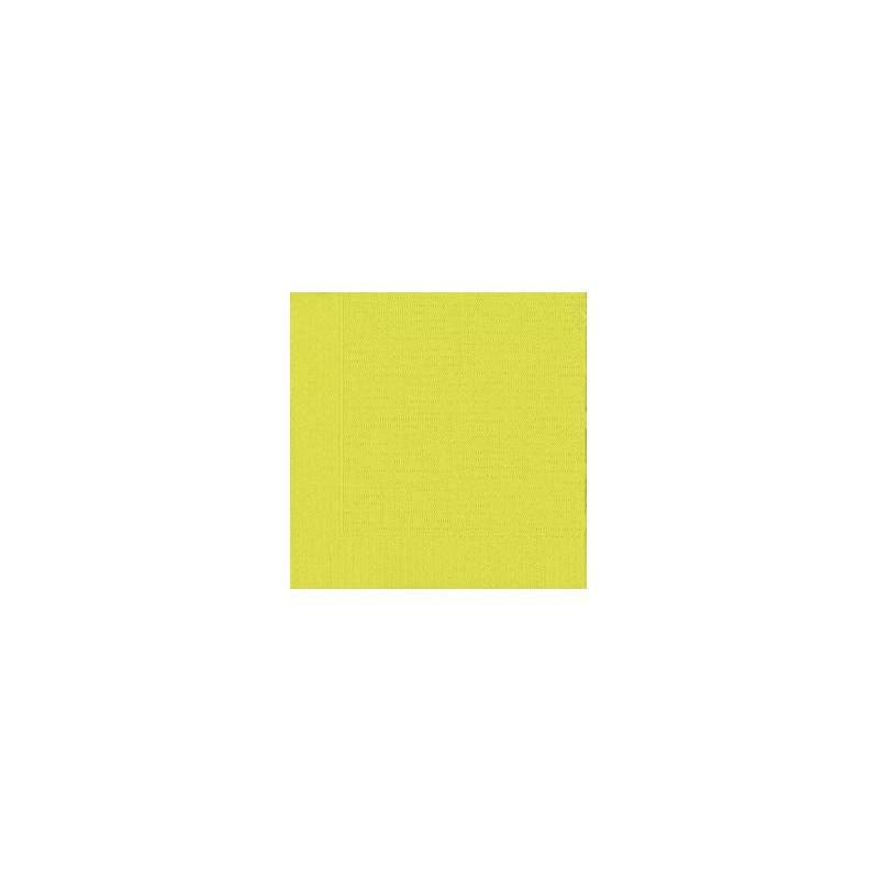 Tovaglioli carta a secco cm.40x4 0 tinta unita verde kiwi
