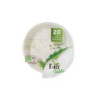 Piatti plastica biodegradabile mater-bi pz.20 dessert biotable