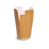 Vaschetta cartoncino biodegradabile pla cc.750 con coperchio pz.50