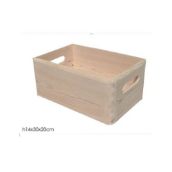 Cassetta legno cm.30x20x14...