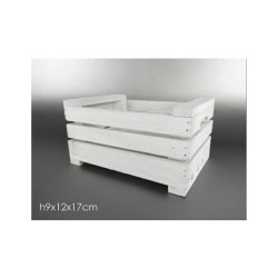 Cassetta legno bianca 3...