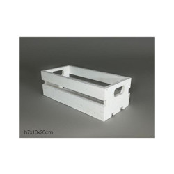 Cassetta legno bianca...