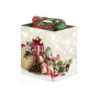 Scatola cartone manigliata cm.33 x24x36 natale art.248/19