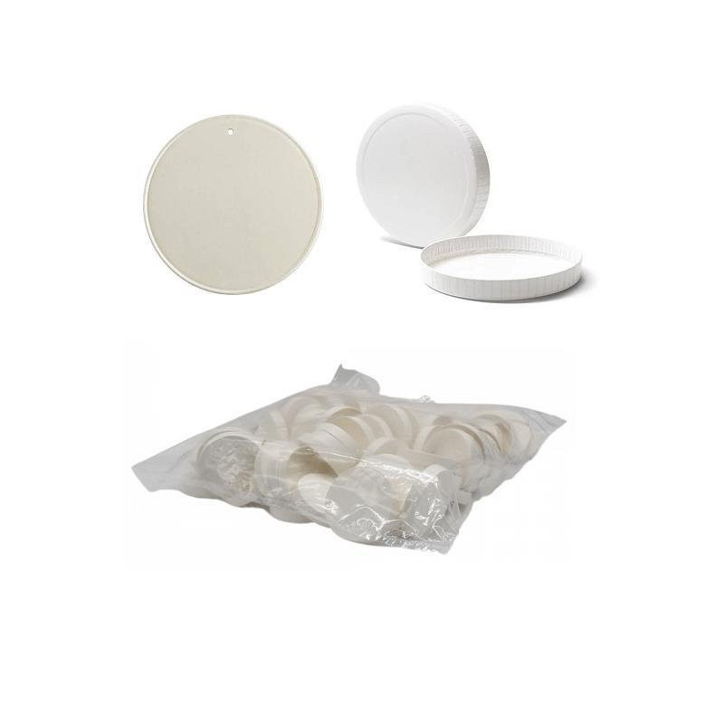 Coperchi per bicchieri biodegradabili ml. 90 pz.150 caffe