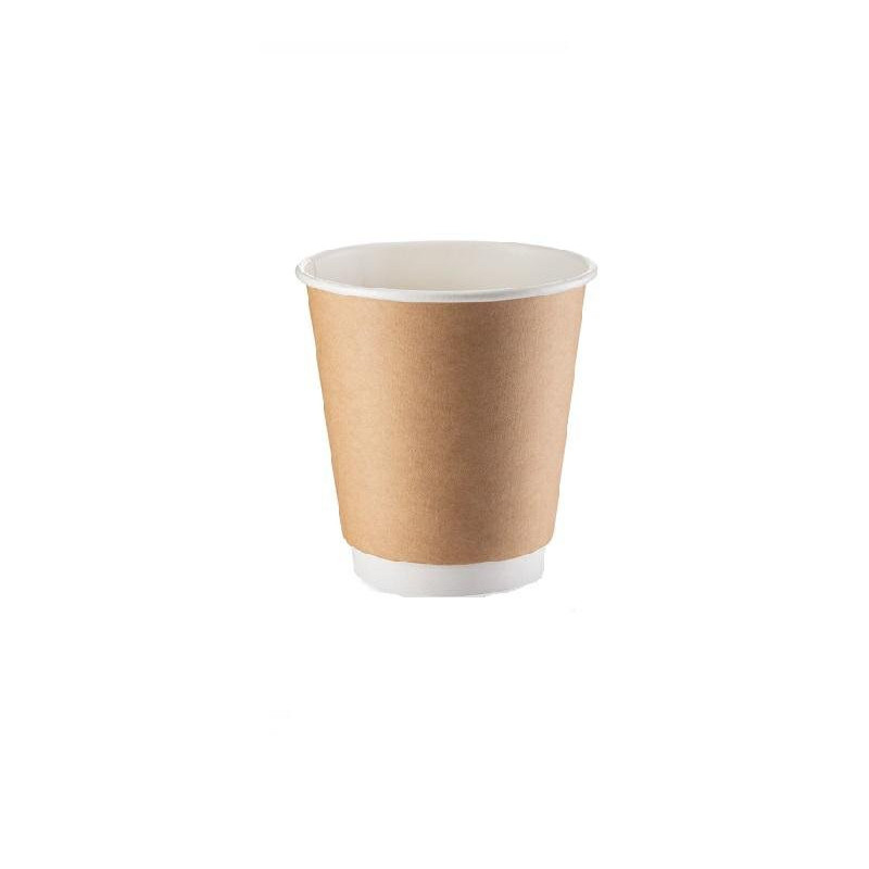 Bicchieri cartoncino + pe cc.240 pz.50 cappuccino 1837.0300