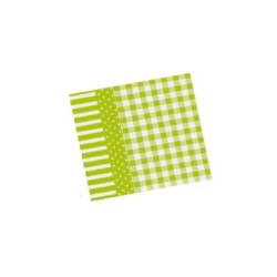 Tovaglioli carta a secco cm.40x4 0 arles kiwi