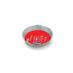 Contenitori alluminio pz.2 torta diam.22,8 h.3,9 c3g