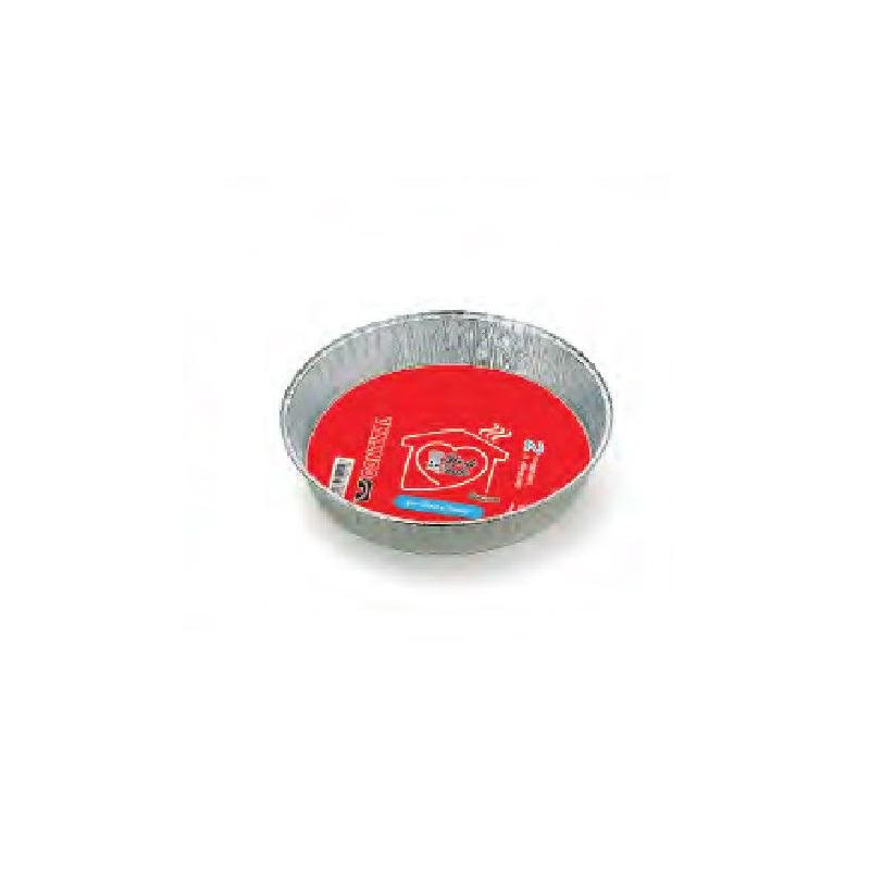 Contenitori alluminio pz.2 torta diam.22,8 h.3,9 c3g