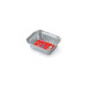 Contenitori alluminio  1 porzione (2p) pz.4 con coperchio r28l