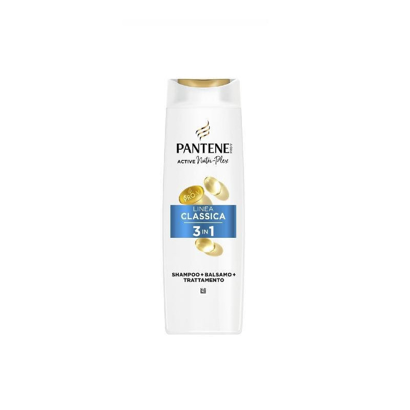 Pantene shampoo ml.225 3 in 1 cl assico