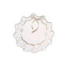 Contenitore da tavolo pet christ mas gold cm.16x16x4,5 art.60843
