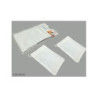 Sacchetti organza cm.10x14 pz.2 juta bianco art.490849