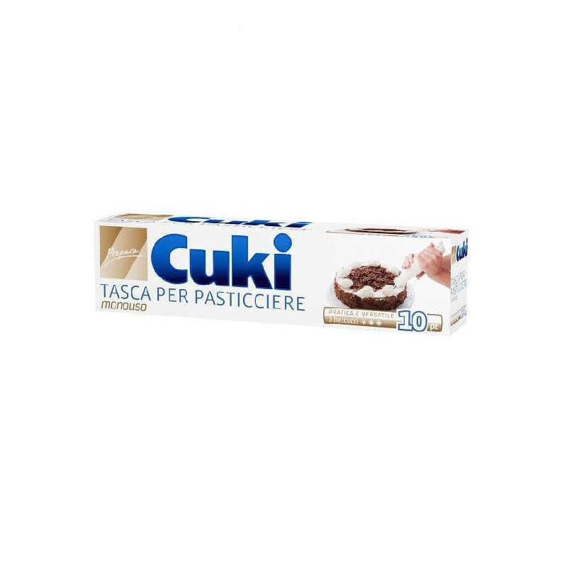 Cuki sacchetti tasca pasticcere per decorare i dolci pz.10