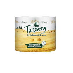 Tuscany asciugatutto 100 strappi 2 veli 2 rotoli decorato