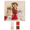 Sacchetto metallizzato cm.40x60 tela
