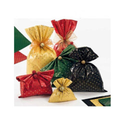 Sacchetto metallizzato cm.20x35 amore
