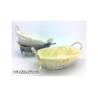 Cesto ovale con manici art.789265 cm.29x20x9