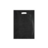 Shopper plastica one color manic o fagiolo cm.34+14x44 nero shp112n