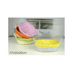 Cesto ovale con manici...