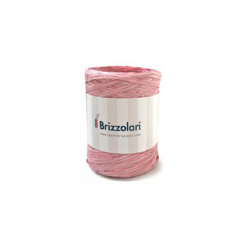 Rafia sintetica mm.5 mt.100 0192 35 bicolore rosa/bianco