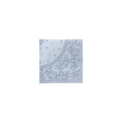 Tovaglioli carta a secco cm.40x4 0 gr.50 delice-r bianco perla