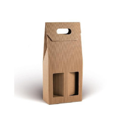 Scatola cartone 2 bottiglie...