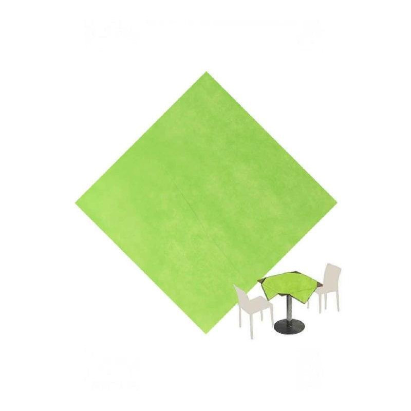 Tovaglia tessuto non tessuto cm.100x100 verde mela