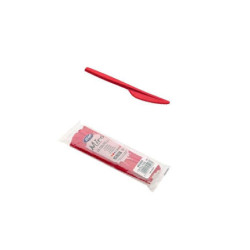 Coltelli plastica miro  pz.15 rossi