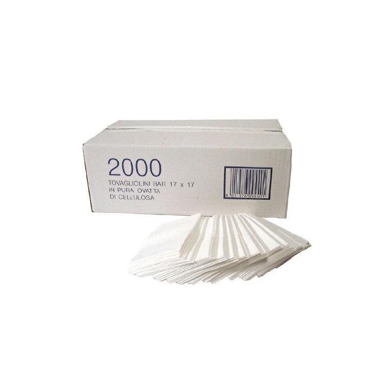 Tovaglioli carta bar cm.17x17 pz.2000