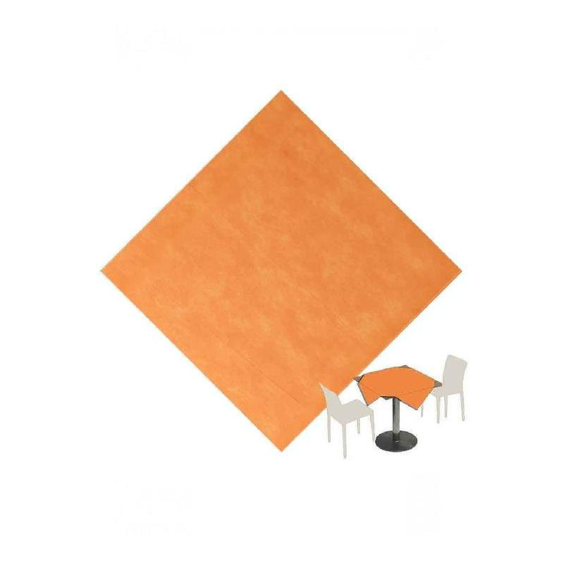 Tovaglia tessuto non tessuto cm.100x100 arancio