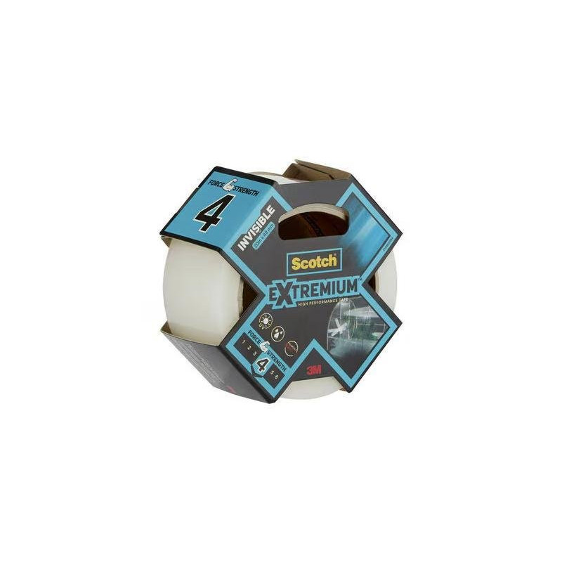 3m nastro adesivo trasparente ex tra resistente mm.48xmt.20