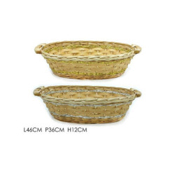 Cesto ovale con manici...