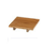 Vassoio sushi in  bamboo cm.15x1 5x2,5