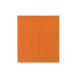 Tovaglia carta a secco cm.100x10 0 tinta unita mandarino spicy