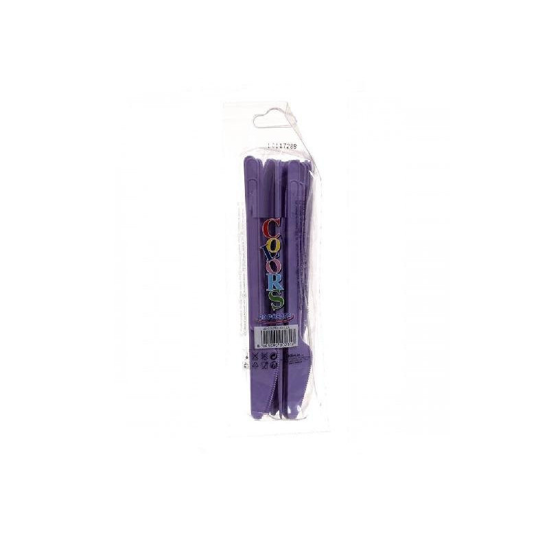 Coltelli plastica miro pz.15 li lla