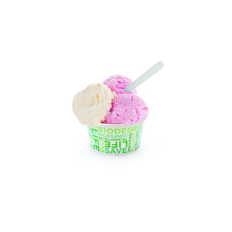 Coppette gelato cartoncino bio cc.102 art.102-64 pz.45