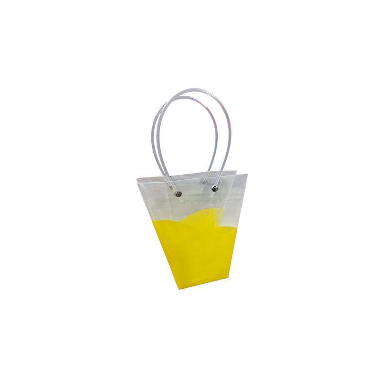Shopper easy bag in pp cm 16x8x8 giallo